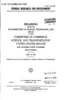 Federal research and development