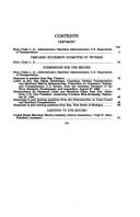 Oversight of the programs of the U.S. Maritime Administration