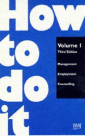 How to Do It (How to Do It , Vol 1)