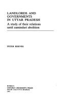 Landlords and governments in Uttar Pradesh