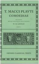 Comoediae: Volume I