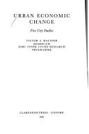 Urban economic change
