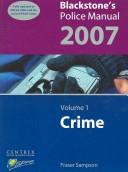 Blackstone's Police Manuals 2007