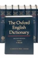 The Oxford English dictionary