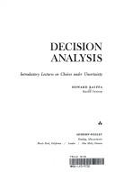 Decision analysis