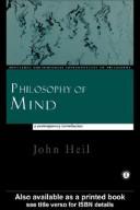 PHILOSOPHY OF MIND