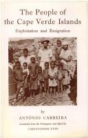 The People of the Cape Verde Islands