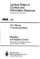 Modelling and adaptive control