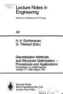 Discretization Methods and Structural Optimization: Procedures and Applications
