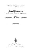 Signal Processing, Part II