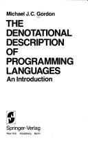 The denotational description of programminglanguages