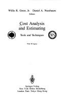 Cost Analysis and Estimating