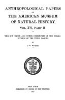The sun dance and other ceremonies of the Oglala division of the Teton Dakota