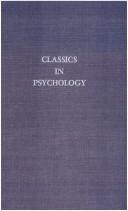 Habit and Instinct (Classics in Psychology Ser.)
