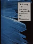 Dictionary of Inorganic Compounds, Supplement 2