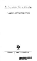 Plan for Reconstruction