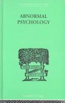 Abnormal Psychology