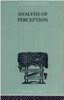 Analysis of Perception