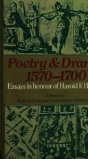Poetry and drama, 1570-1700