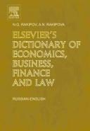 Elsevier's dictionary of economics, business, finance and law