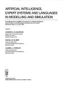 Artificial intelligence, expert systems, and languages in modelling and simulation