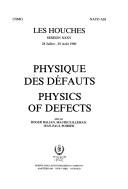 Physique des défauts =