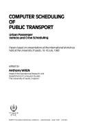 Computer scheduling of public transport