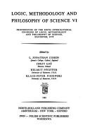 Logic, methodology, and philosophy of science VI