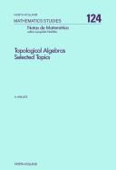Topological algebras