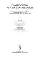 Classification as a tool of research