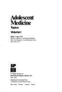 Lopez Adolescent Medicine Topics
