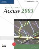 New perspectives on Microsoft Office Access 2003