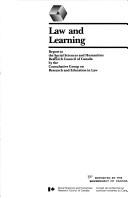 Law and learning