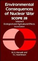 Environmental Consequences of Nuclear War