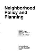 Neighborhood policy and planning