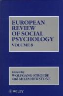European Review of Social Psychology, Volume 8