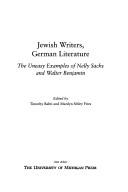 Jewish writers, German literature