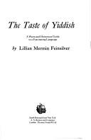 The taste of Yiddish