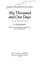 My Thousand and One Days