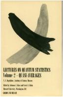 Lectures on Quantum Statistics