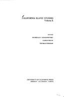 California Slavic Studies