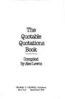 The Quotable quotations book