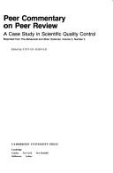 Peer commentaryon peer review