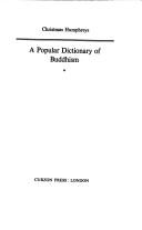 Proper Dictionary of Buddhism (Popular Dictionaries of Religion)