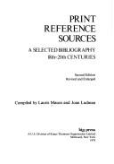 Print Reference Sources