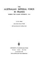 The Official History of Australia in the War of 1914-1918