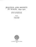 Politics and society in Wales, 1840-1922