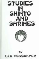 Studies in Shinto and Shrines (Kegan Paul Japan Library)