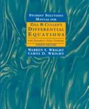 Differential Equations with Boundary Value Problems