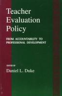 Teacher Evaluation Policy